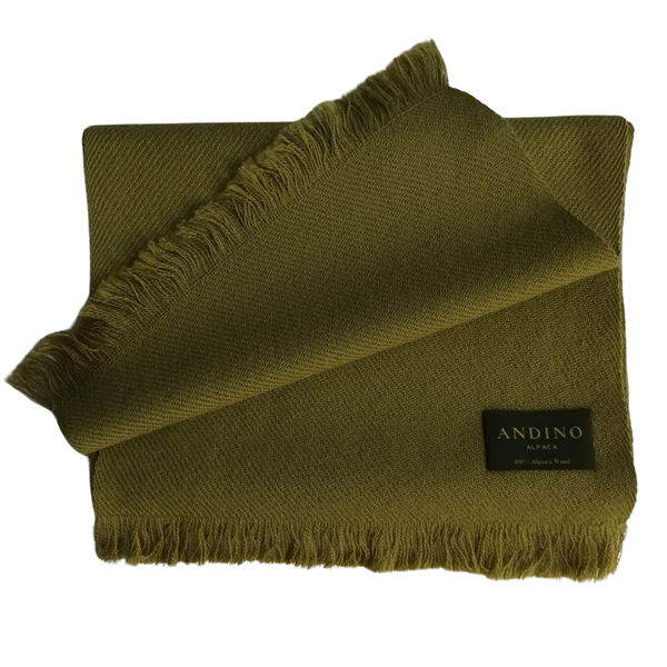 100% Baby Alpaca Wool Scarf - Large Alpaca Scarf for Women & Men