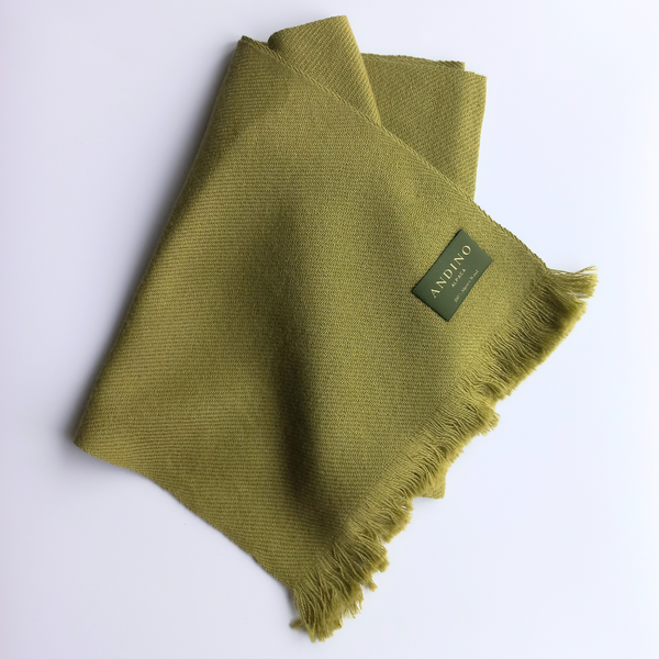 100% Baby Alpaca Wool Scarf - Large Alpaca Scarf for Women & Men