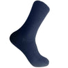 Pack of 3 black alpaca socks on a white background