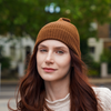 Lightweight Fine Knitting 100% Alpaca Wool Beanie Hat