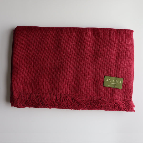 100% Baby Alpaca Wool Large Bed Sofa Throw Blanket - Premium Lightweight Fine Knitting - Luxury Home Decor Gifts