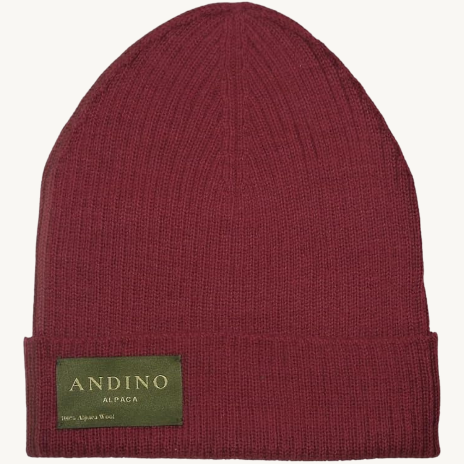 100% Baby Alpaca Wool Beanie Hat – Unisex Alpaca Hats for Men & Women