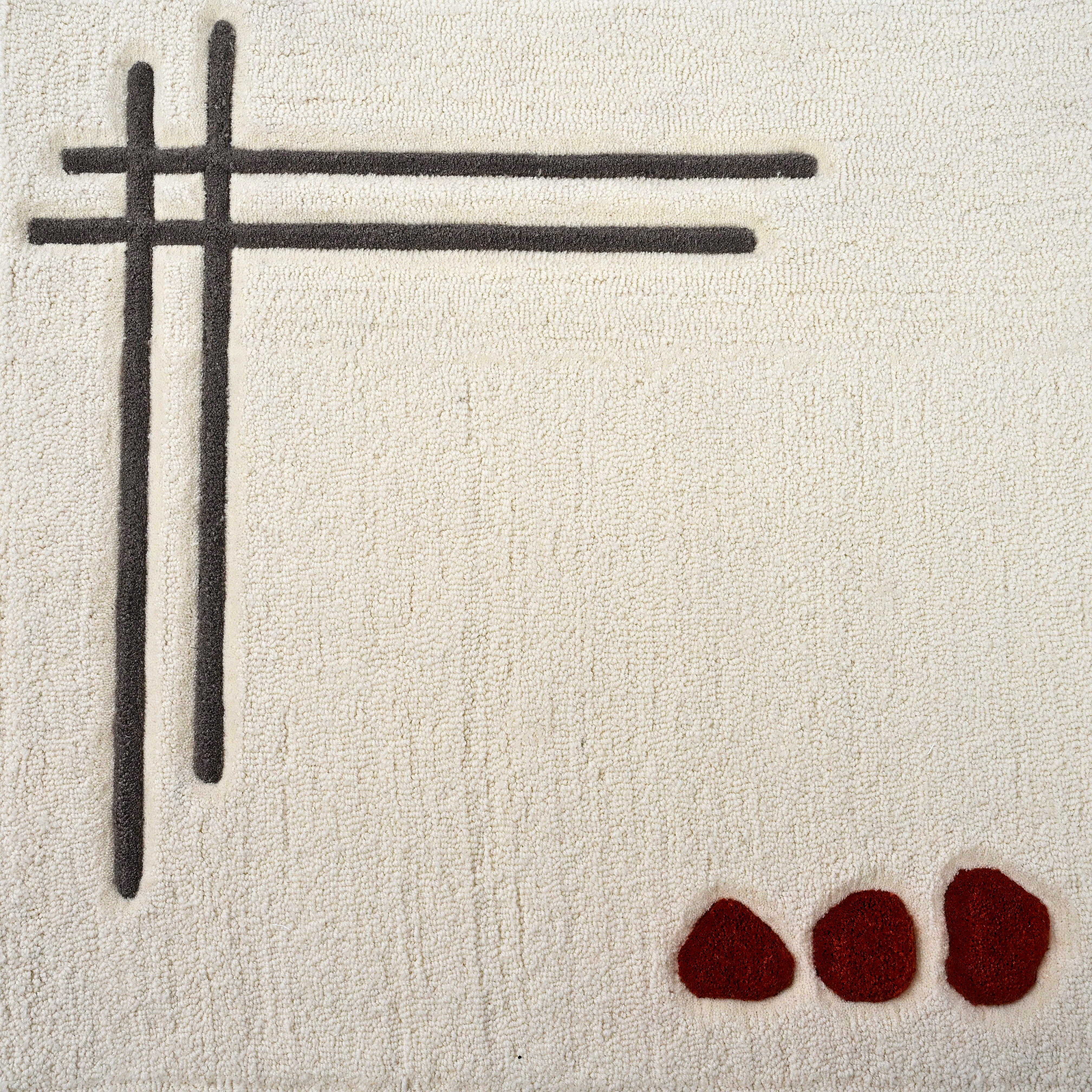 The Andino Alpaca Hand-Tufted Alpaca Wall Art- Limited Edition